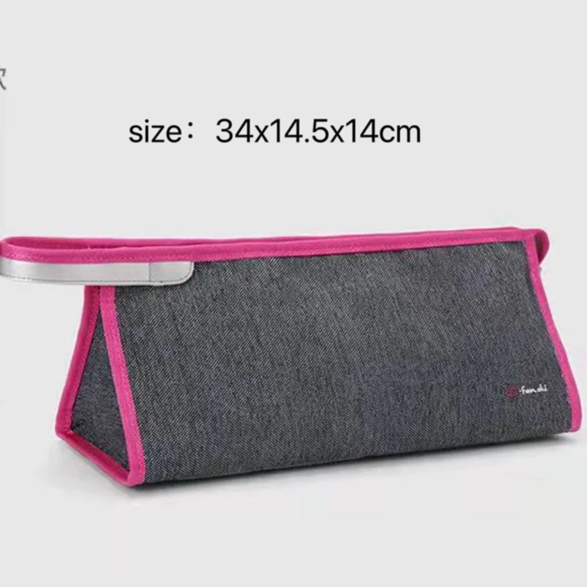 Portable Dustproof Hair Dryer, Curler, and Straightener Case for Travel Protection and Organization