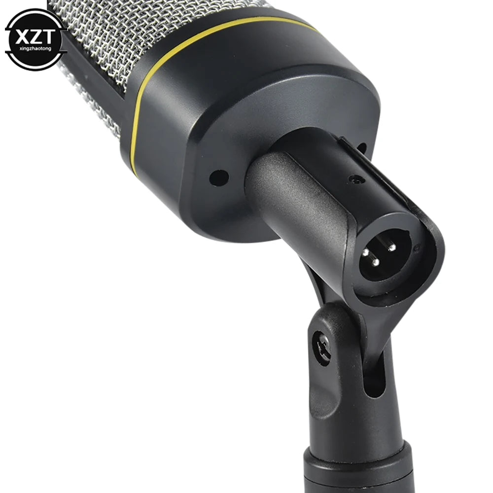 Condenser Microphone Professional 3.5mm Wired Studio Capacitive Mic With Tripod Stand SF920 for PC Computer Recording