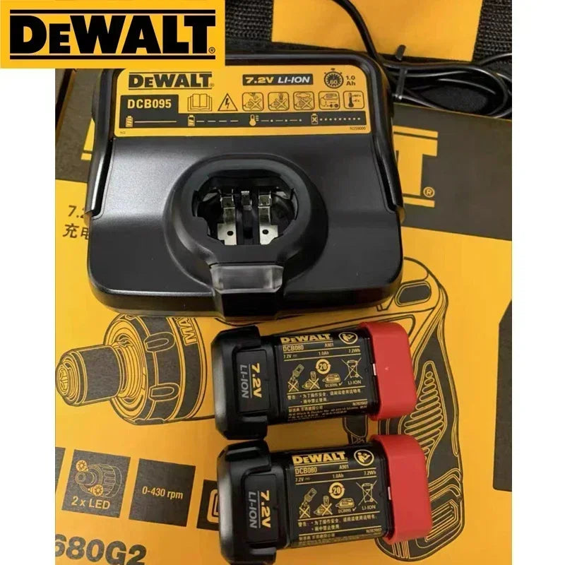 DEWALT DCF680G2 Cordless Screwdriver 8V MAX* Gyroscopic Screwdriver Kit Handle Rechargeable Cordless Impact Power Tools