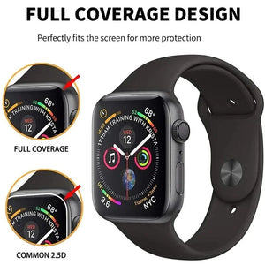 5PCS Ceramic Film for Apple Watch 9 8 7 6 SE 5 45MM 41MM 42MM 44MM 40MM 38MM Screen Protector for IWatch Ultra 49MM Not Glass - Stereotech