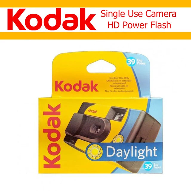Kodak Single Use One Time Disposable Film Camera 27/39 Exposure Photos ( Daylight / HD Power Flash / FunSaver )