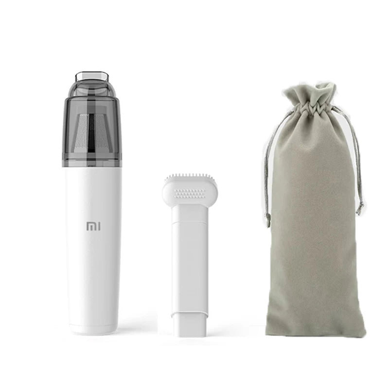 XIAOMI Dust Collector Portable Vacuum Cleaner Powerful Suction electric Wireless Smart Home 130ml Cleaning Car Vacuum Cleaner - Stereotech