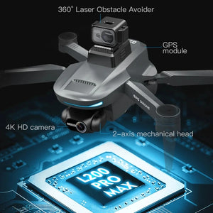L200 PRO MAX Drone 4K - Stereotech