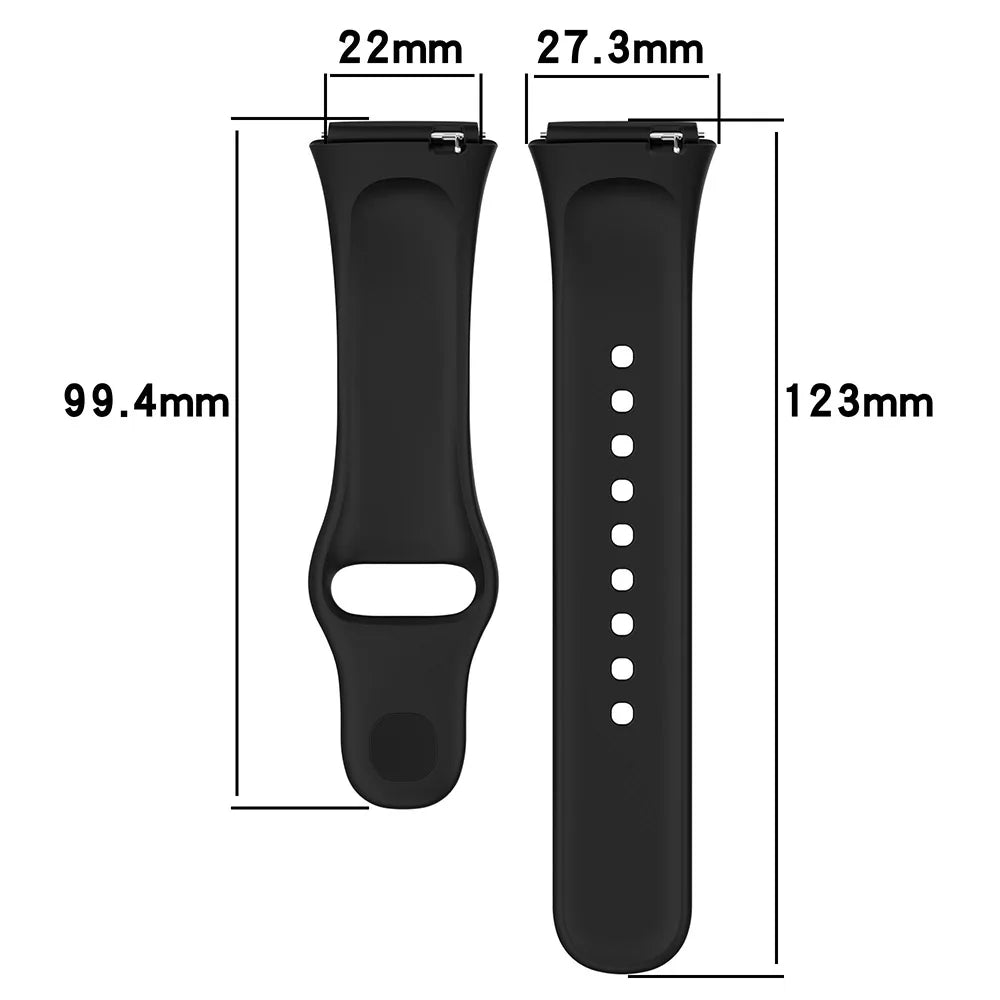 Silicone Strap For Redmi Watch 3 Active/Lite Bracelet Watchband +