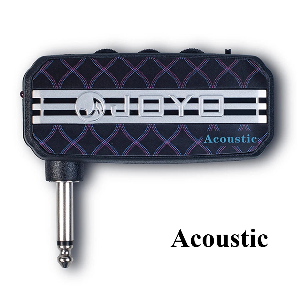 JOYO JA-03 Portable Bass Guitar Amplifier Mini Headphone Amplifier 6 Sound Effects Electric Guitar Amplifier Guitar Accessories