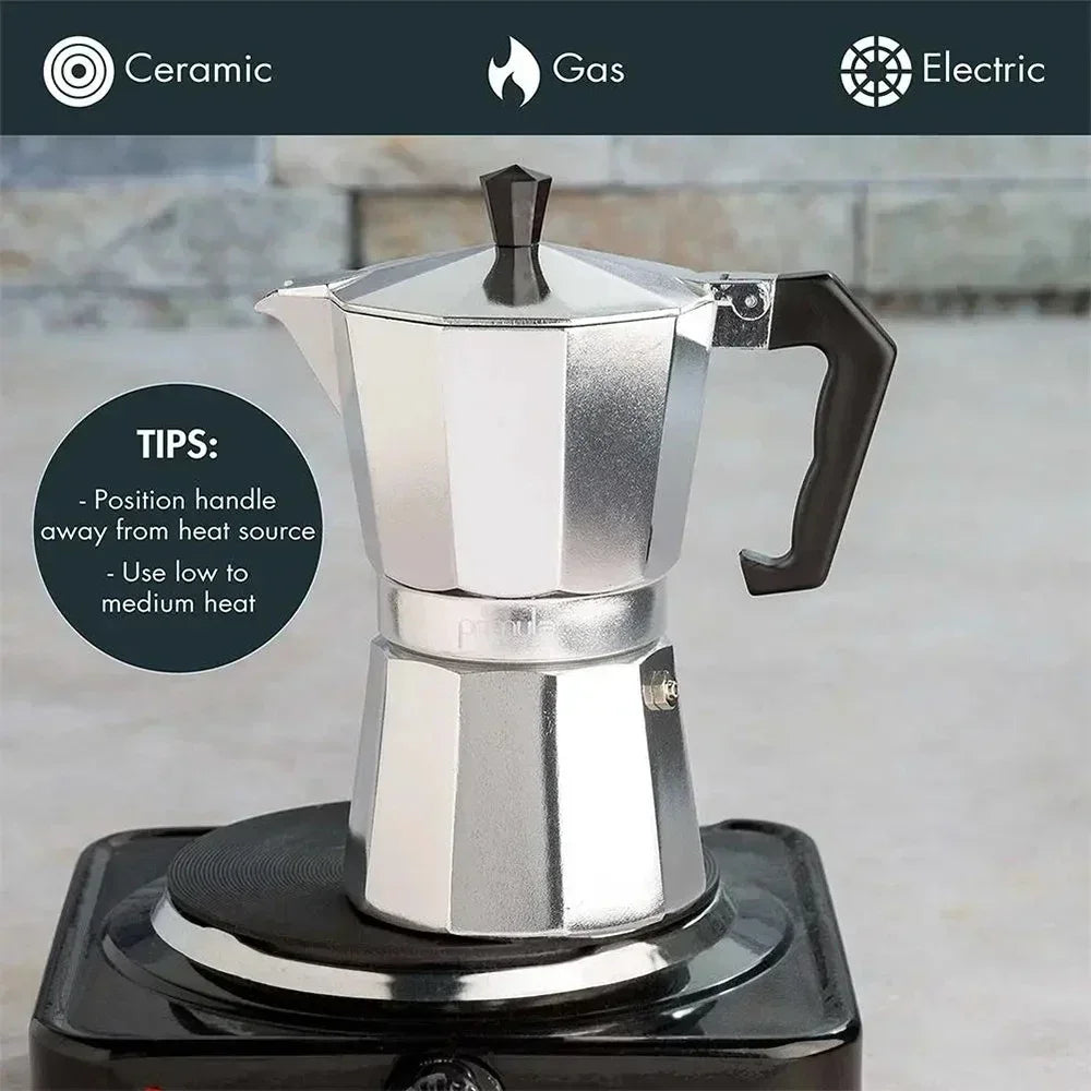 Italian Pot Coffee Maker Machine - Stereotech