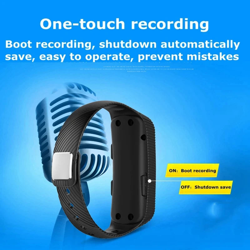Mini Voice Recorder Watch Espia Secret Record Dictaphone Digital Micro Audio Sound Record Usb Flash Drive Dictaphone MP3 Player