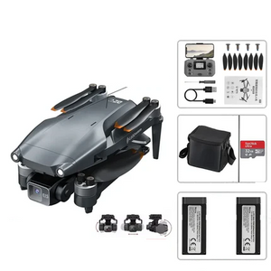 L600 PRO MAX Drone 4K Three-Axis PTZ HD Dual Camera Laser Obstacle Avoidance Brushless Motor GPS 5G WIFI RC FPV Quadcopter Toys - Stereotech