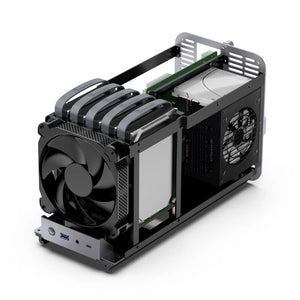 JONSBO N1 Small Chassis NAS PC Case Storage All-in-One Server Multimedia Support 5 Disk Hot-Swap Chassis Computer Case 14CM Fan