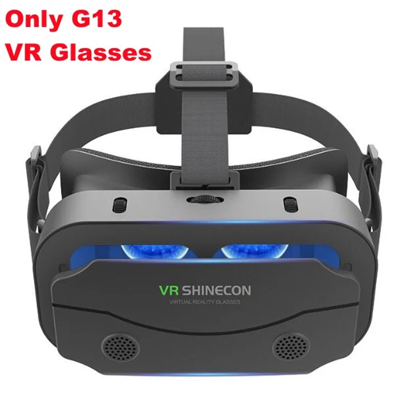 G13 IMAX Giant Screen Virtual Reality 3D Glasses Google Cardboard Box VR Helmet for 4.7-7&quot; Phone,Support Game Controller Player