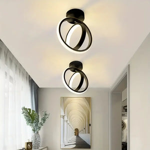 Small Aisle Ceiling Lamp Square LED Ceiling Light Acrylic Modern LED Surface Lighting Fixture Home Hallway Balcony Office Lustre