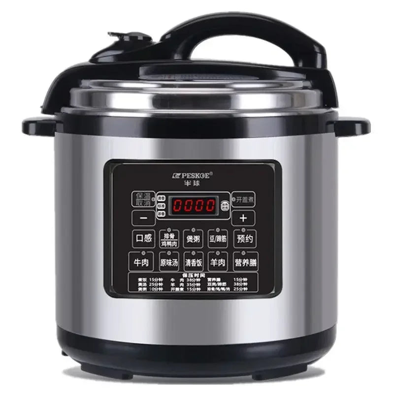 Electric pressure cooker large capacity household commercial intelligent reservation high pressure rice cooker