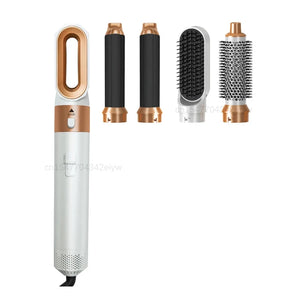 New 5 In 1 Hair Dryer Professional High-Speed Curling lron Hot Air Comb Set For Dyson Airwrap Straightener Styling Tool