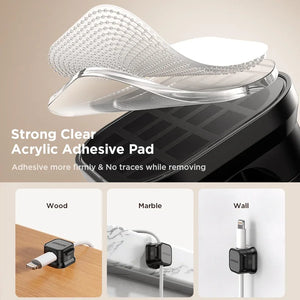 Joyroom Magnetic Cable Clips - Stereotech