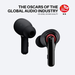Tribit FlyBuds C1 True Wireless Earbuds Bluetooth Earphones Bluetooth 5.2, 4 Mics 50H Playtime Clear Calls Volume Control