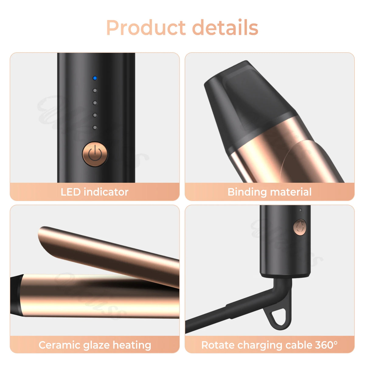 Automatic Hair Curler Auto Rotating Curling Iron Fast Heating Hair Curling Wand 32mm Hair Waver Iron Styling Tools