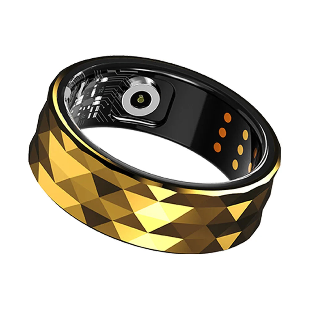 2024 New Smart Ring Men Blood Oxygen Heart Rate Sleep Monitor IP68&amp;3ATM Waterproof Intelligent Health Ring Women For Android IOS