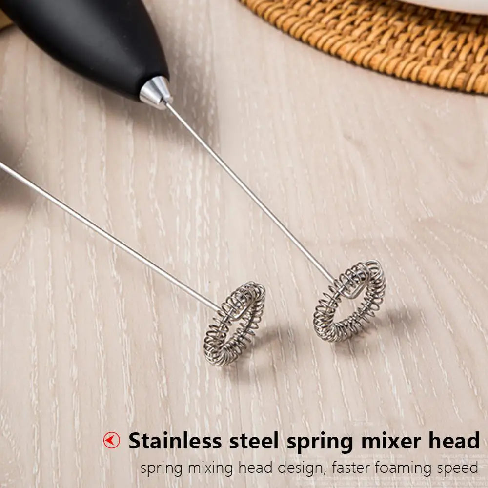 Automatic Electric Milk Frother Mini Portable Blender Foam Coffee Machine Blenders for Kitchen Tool Hand Appliances Home - Stereotech