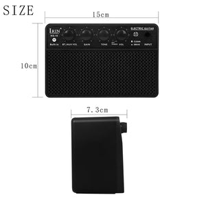 IRIN KG-10 Electronic Guitar Amplifier Speaker Portable Amp Lightweight Musical Instruments Speaker Guitar Amp Daily Practice