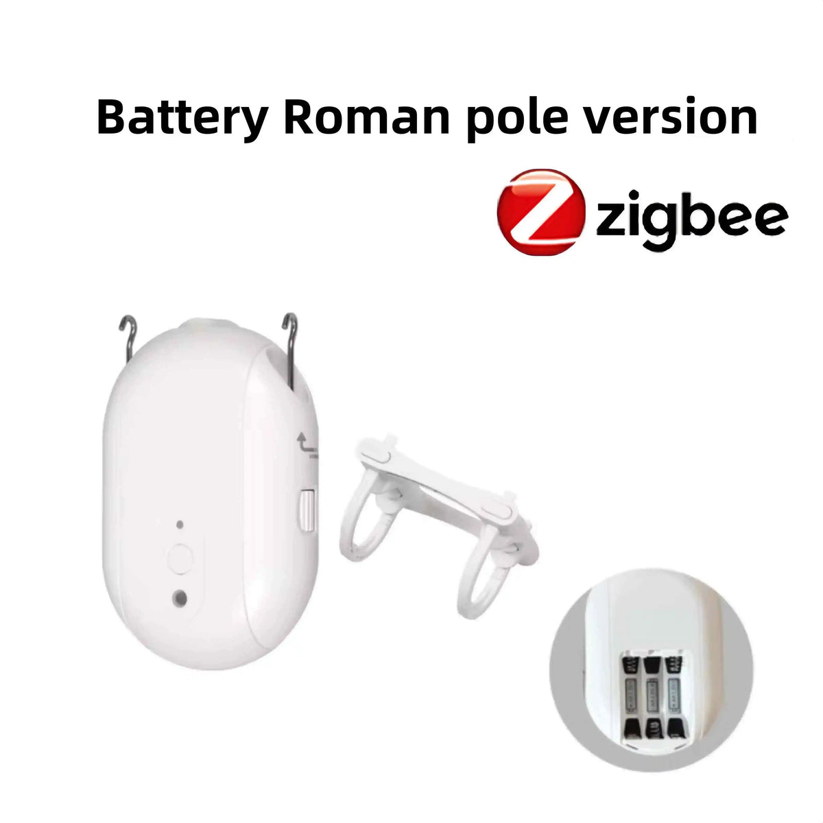 RSH Zigbee Tuya Smart Electric Curtain Robot Timing Auto Opener Closer Light Sensor App Remote Control Support Alexa GoogleHome