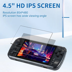 POWKIDDY NEW X39 Pro Handheld Game Console 4.5 Inch Ips Screen Retro Game PS1 Support Wired Controllers Children's gifts