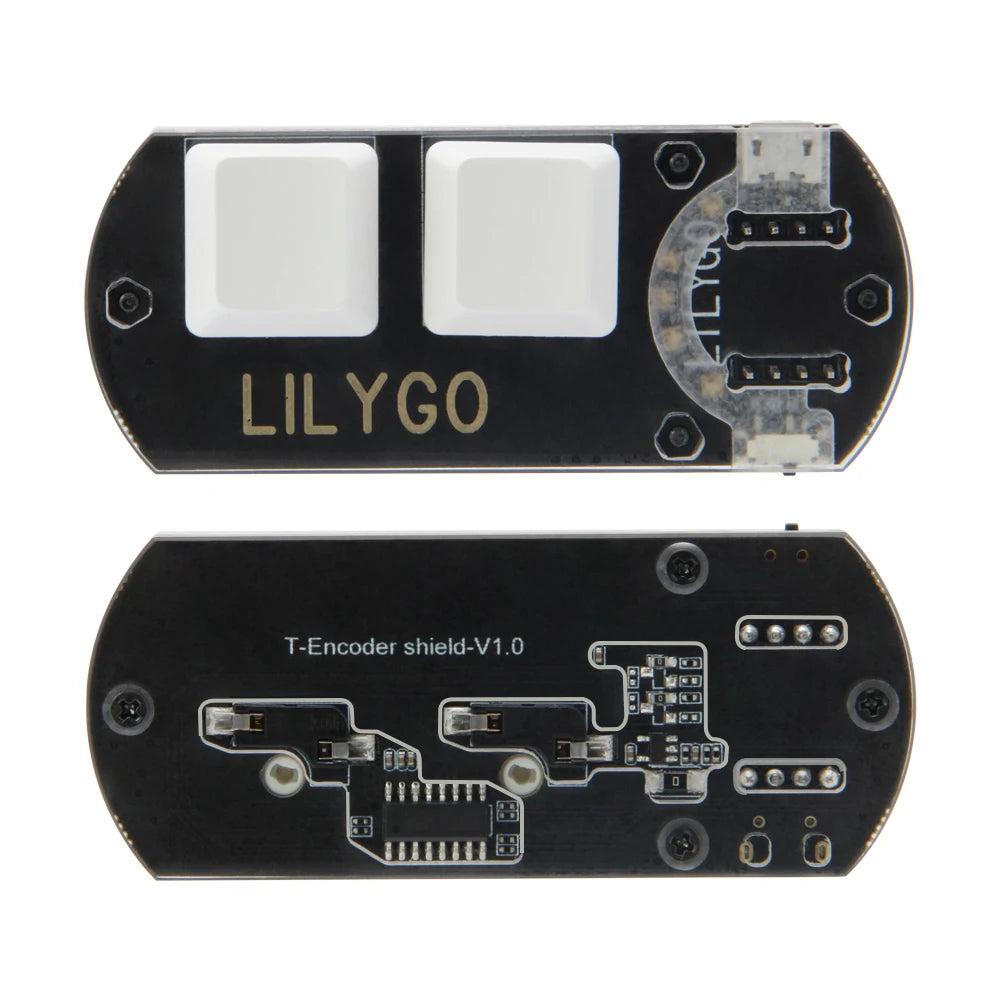 LILYGO® T-Encoder Shield V1.0 CH552 Customize Macro Keys With APA102 RGB LED Development Board T-Encoder Button Expansion Module