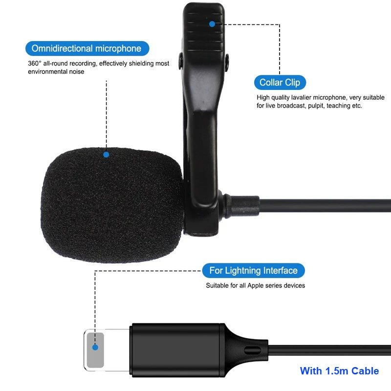 Mini Microphone for iPhone - Stereotech