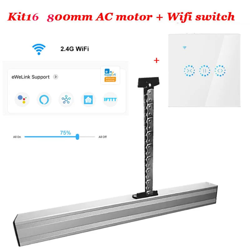 Smart Chain Window Opener With eWelink App Wifi Controller Smart things Compatible Skylight  Roof Driver Smart Home Motor