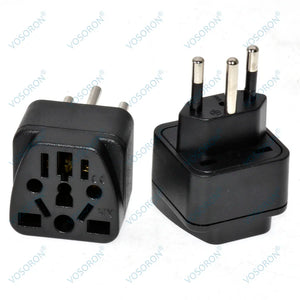 Universal Switzerland Plug Adapter 3 Pin EU Euro AU US UK To Swiss Travel Adapter Electric Power Cord Charger Socket Outlet