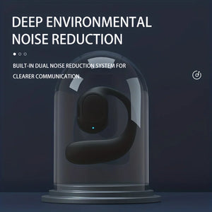 Bluetooth 5.4 Earphones Ear Clip Bluetooth Headphones Sports Wireless Earbud with Microphone HiFi Stereo Headset for Huawei - Stereotech
