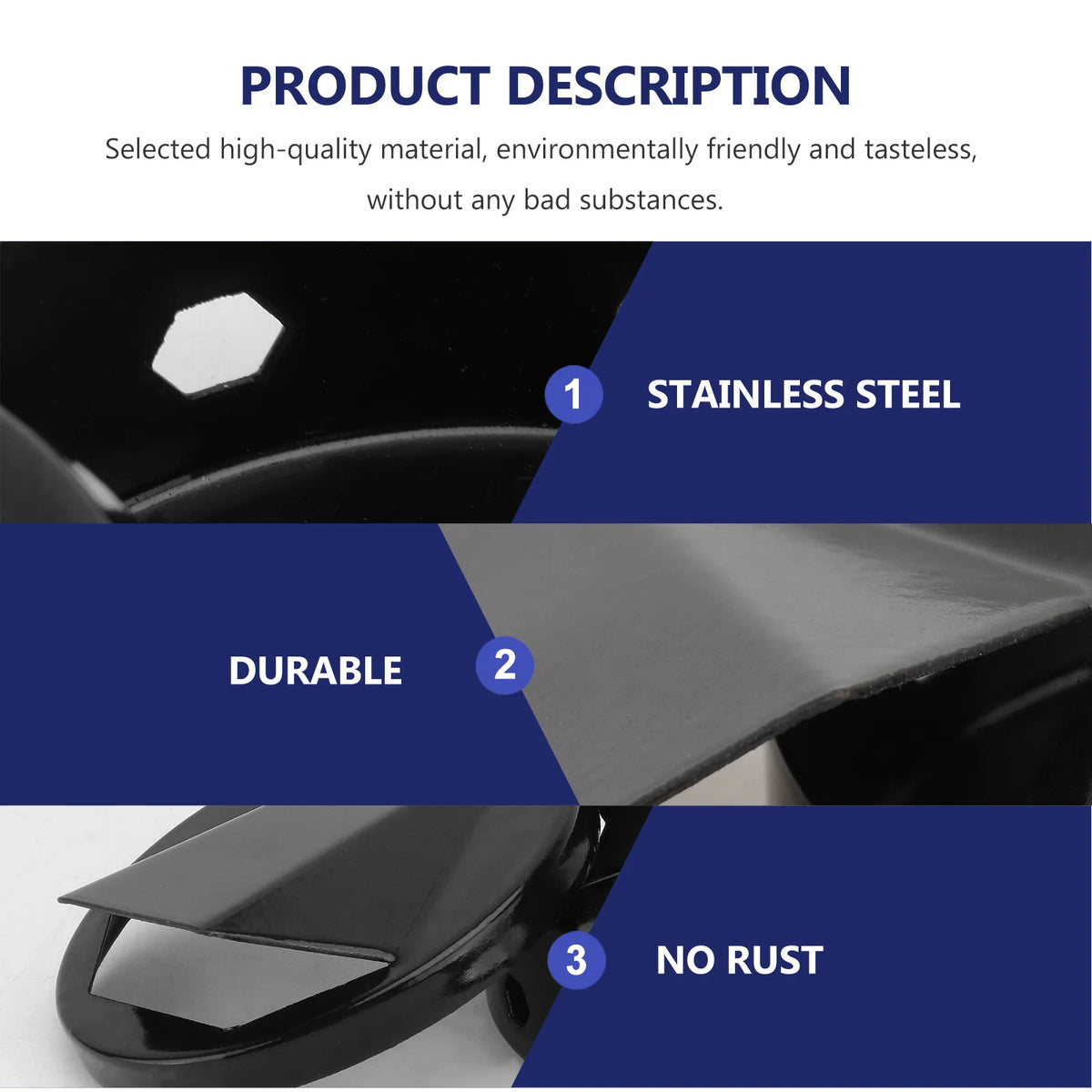 Smoker Box Barbecue Supplies Barbecued Meat Tray BBQ Smoking Grill Stainless Steel for - Stereotech