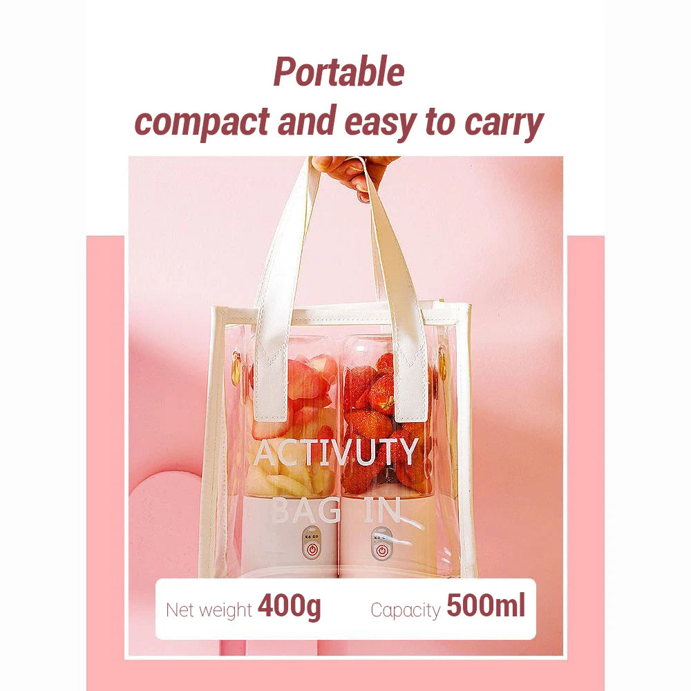 500ML Portable Blender Bottle - Stereotech