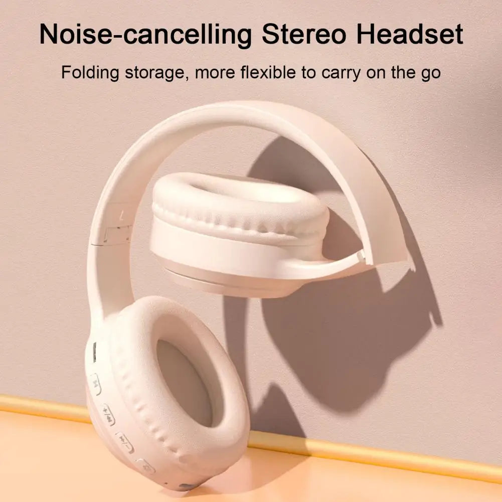 Noise-cancelling Stereo Headset High-resolution Gaming Headphones High-fidelity Wireless Gaming Headset with Long for Music - Stereotech