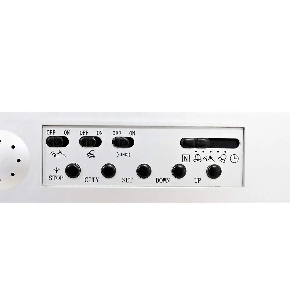 Azan Calendar Muslim Prayer Electronics Wall Clock  Desk Table Alarm Clock With LCD Digital Display Home Bedroom Decoration