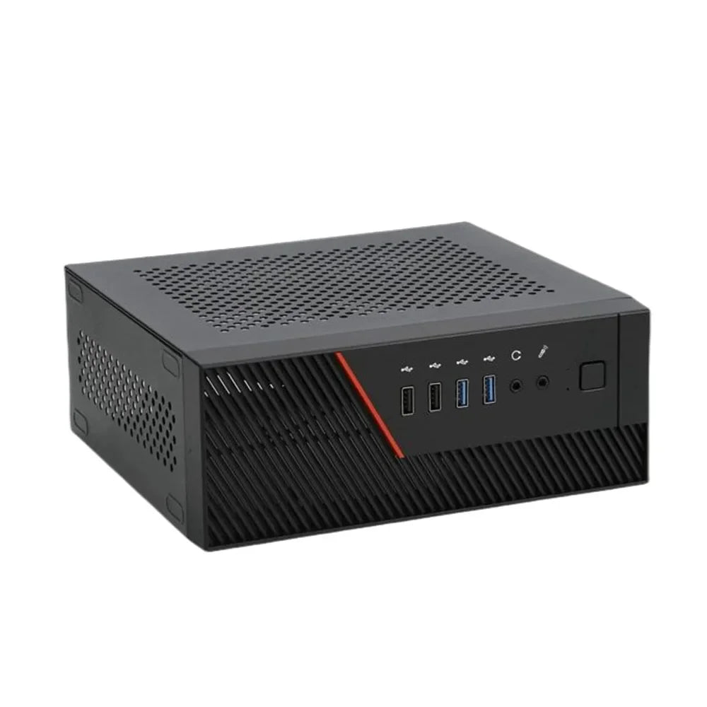 A09P 4.2L ITX Chassis A4 HTPC Portable Computer PC Support PCIe 2.5&#39; SSD Drive Mini IPC Flex PSU Case - Stereotech