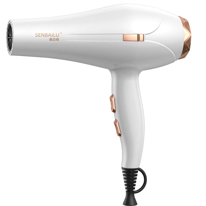 New Quick Drying Hair Dryer US/UK/EU Plug Household Blue Light Cold and Hot Air 110V，220V Hammer Hair Dryer