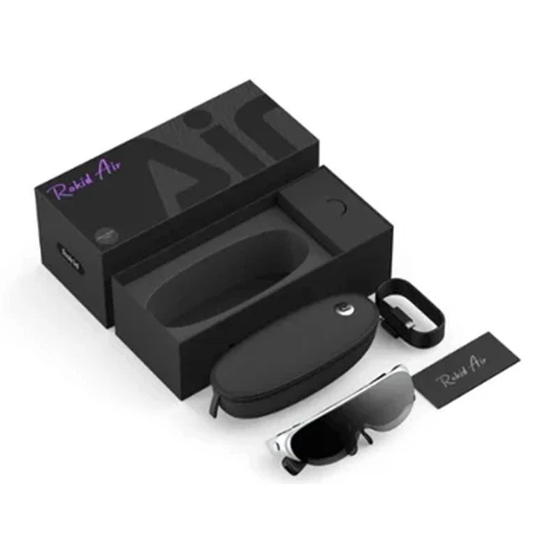 Rokid Air 3D Foldable VR Smart AR Glasses 120&quot; Screen 1080P OLED Dual Display 43°FoV 55PPD Home Game Viewing Device Glasses