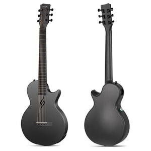 Enya NOVA GO SP1 Electric Guitar Smart Carbon Fiber Acoustic 35 Inch with Pickup, Case, Strap, Cable Travel Guitarra Violão