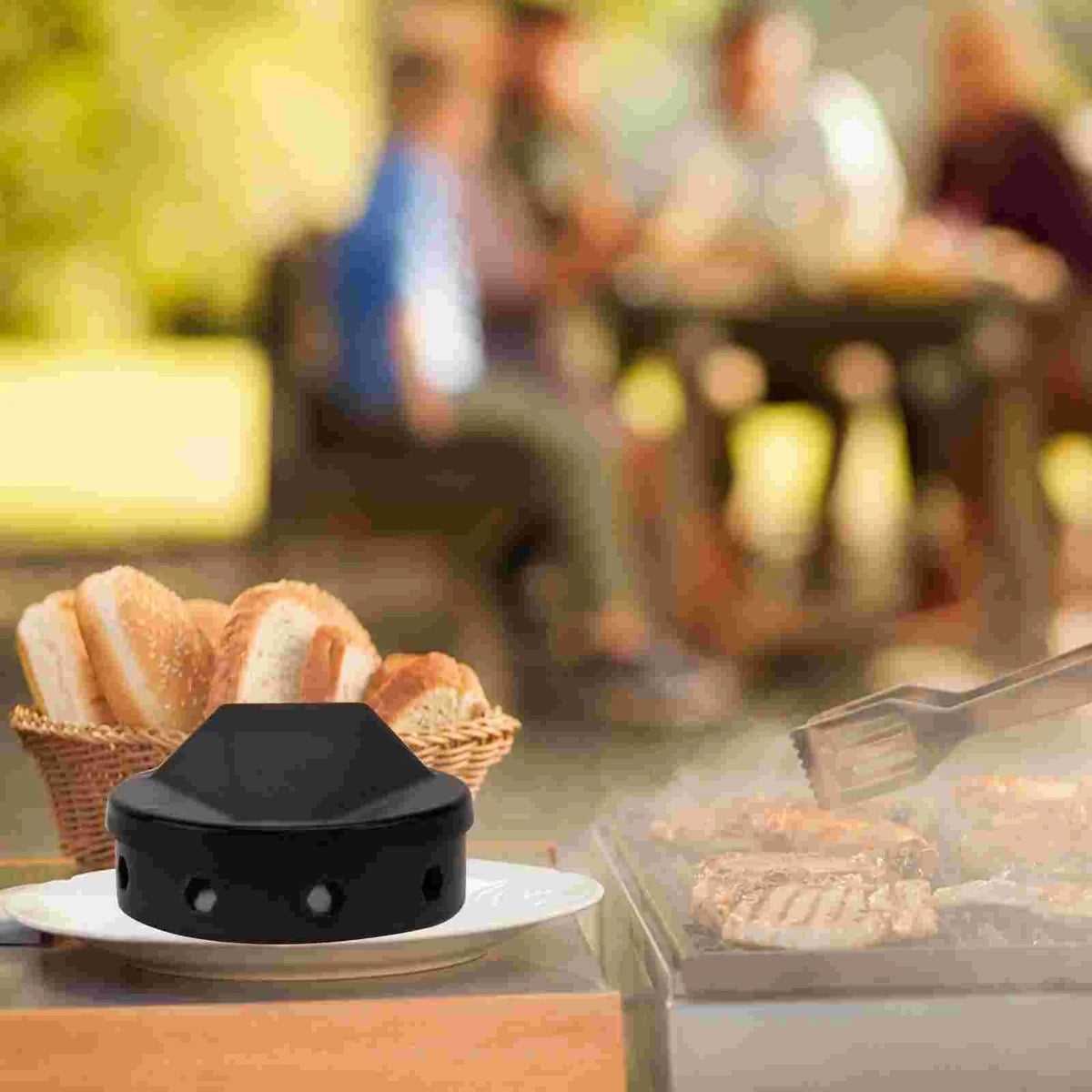 Smoker Box Barbecue Supplies Barbecued Meat Tray BBQ Smoking Grill Stainless Steel for - Stereotech