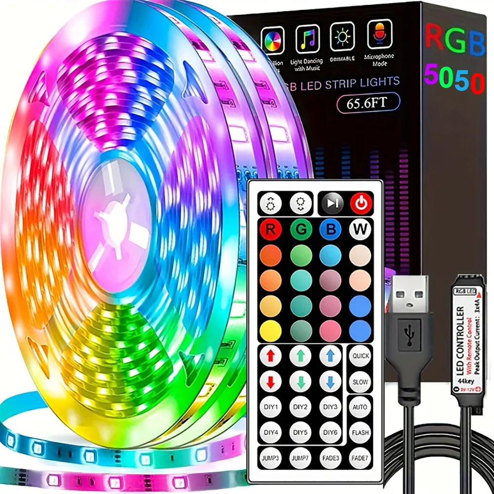 RGB LED Strip Lights - Stereotech