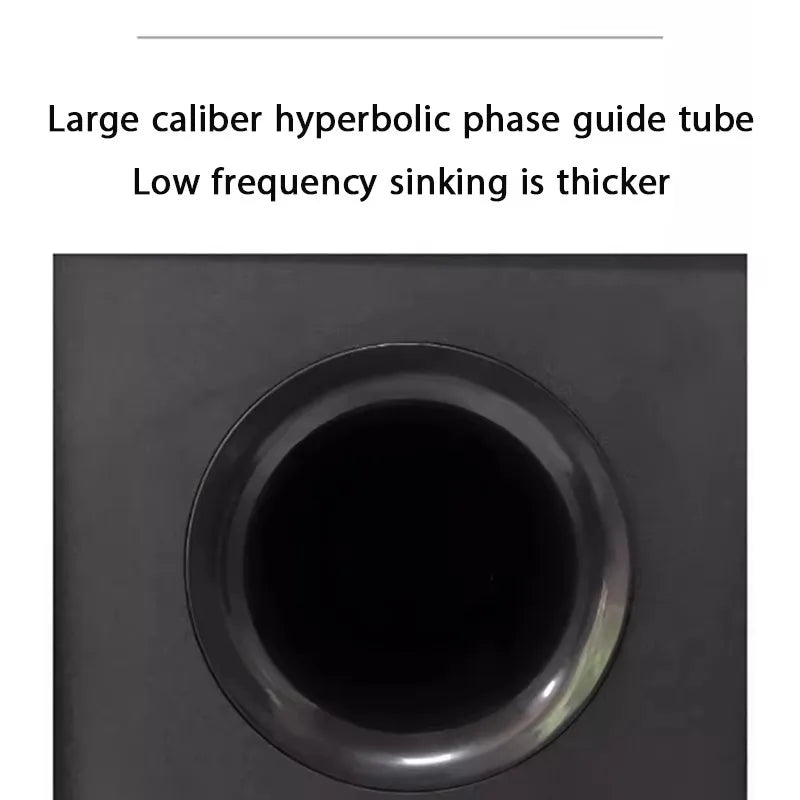 AOSIBAO 6.5 Inch Active Subwoofer 6 Ohm 100W High-power Home Speaker HIFI Woodiness Super Bass Speakers Sensitivity 88+-3DB