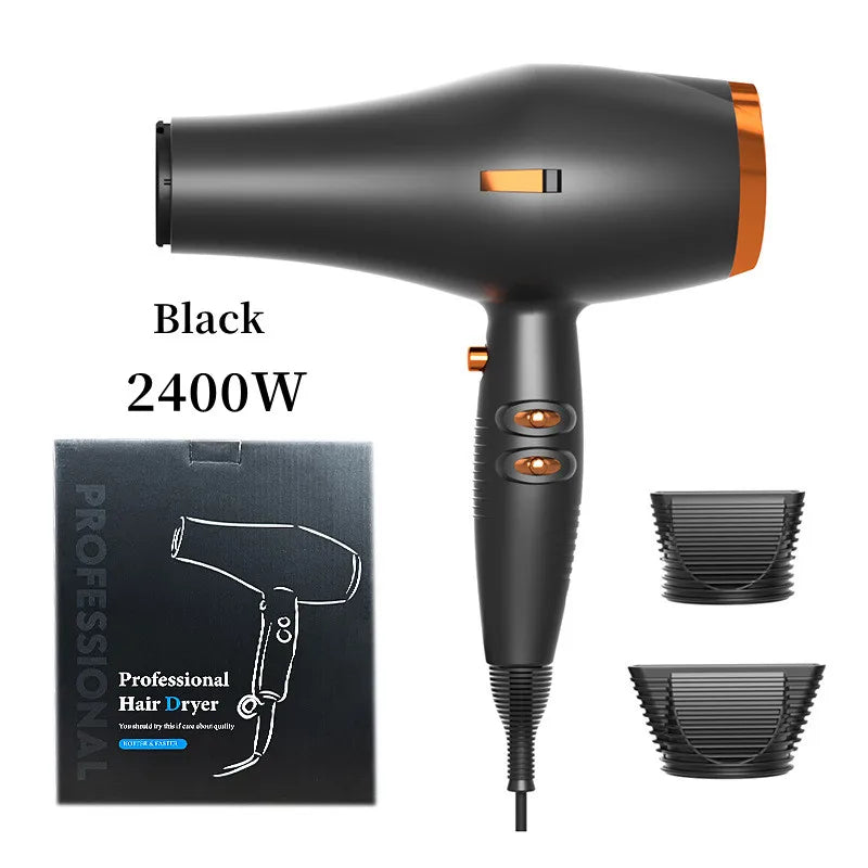 2024 Amazon&#39;s Same High-Speed Hair Dryer 2400W High-Power Quick Drying Hair Salon Dedicated Hair Dryer New Product