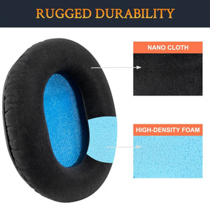 Replacement Ear Pads for Sennheiser HD6 Mix/HD7 DJ/HD8 DJ Earphone Memory Foam Cover Earpads Headphone