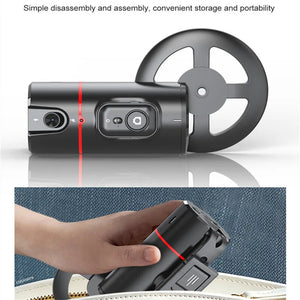 COOL DIER 2024 New 360 Rotation Gimbal Stabilizer Desktop AI Automatic Tracking gimbal With Remote shutter For Smartphone Tiktok - Stereotech
