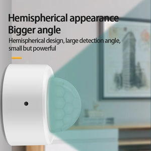 Tuya ZigBee Smart Human Body Infrared Detector PIR Motion Sensor Automation Wireless Mini Security with Smart Life Gateway Hub