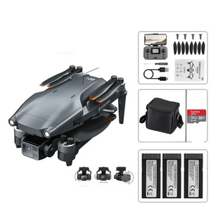 L600 PRO MAX Drone 4K Three-Axis PTZ HD Dual Camera Laser Obstacle Avoidance Brushless Motor GPS 5G WIFI RC FPV Quadcopter Toys - Stereotech