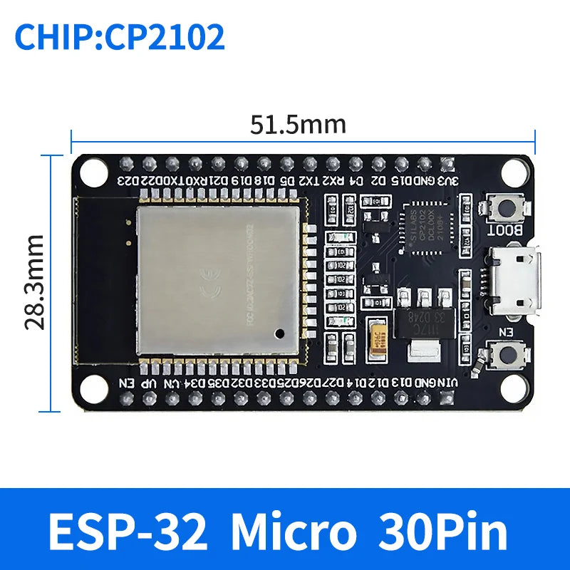 ESP32 Development Board WiFi+Bluetooth Ultra-Low Power Consumption Dual Core ESP-32S ESP32-WROOM-32D ESP32-WROOM-32U ESP 32