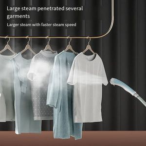 Houselin Full Size Garment Steamer for Clothes, 1800W Steam Iron Fabric Steamer for Wrinkles and Creases, Chemical-Free - Stereotech