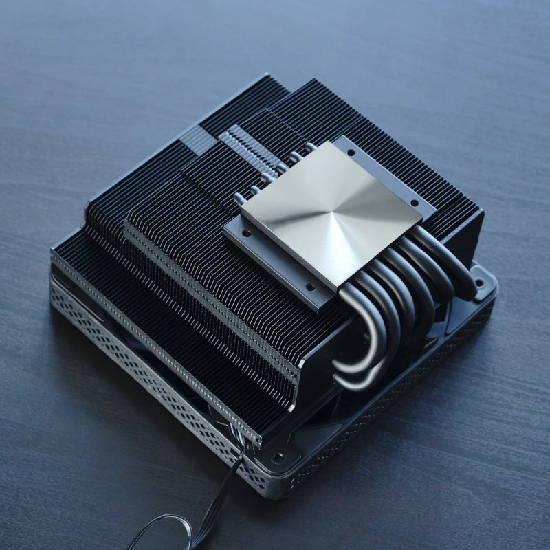 JONSBO HX6200D White/Black CPU Cooler Downward Pressure 6 Heat Pipe ARGB Air-Cooled Radiator For LGA1700 115X 1200 AM4