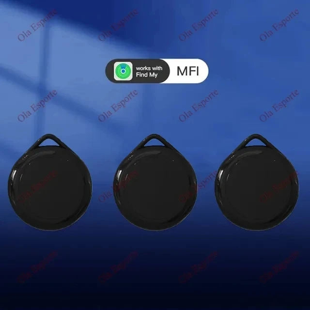 Smart Bluetooth GPS Tracker Works with Find My APP Anti Lose Reminder Device for Iphone Tag Replacement Locator MFI Rated